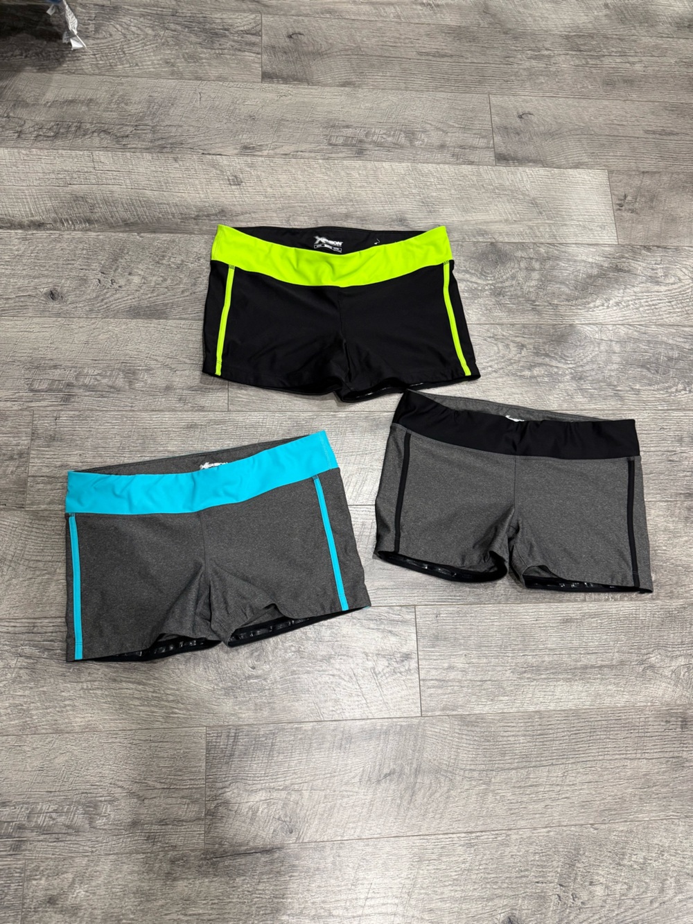 3 Xersion athletic work out shorts